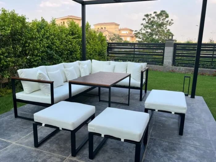 كنبة ركنة (L-Shape Sofa) - صورة ١