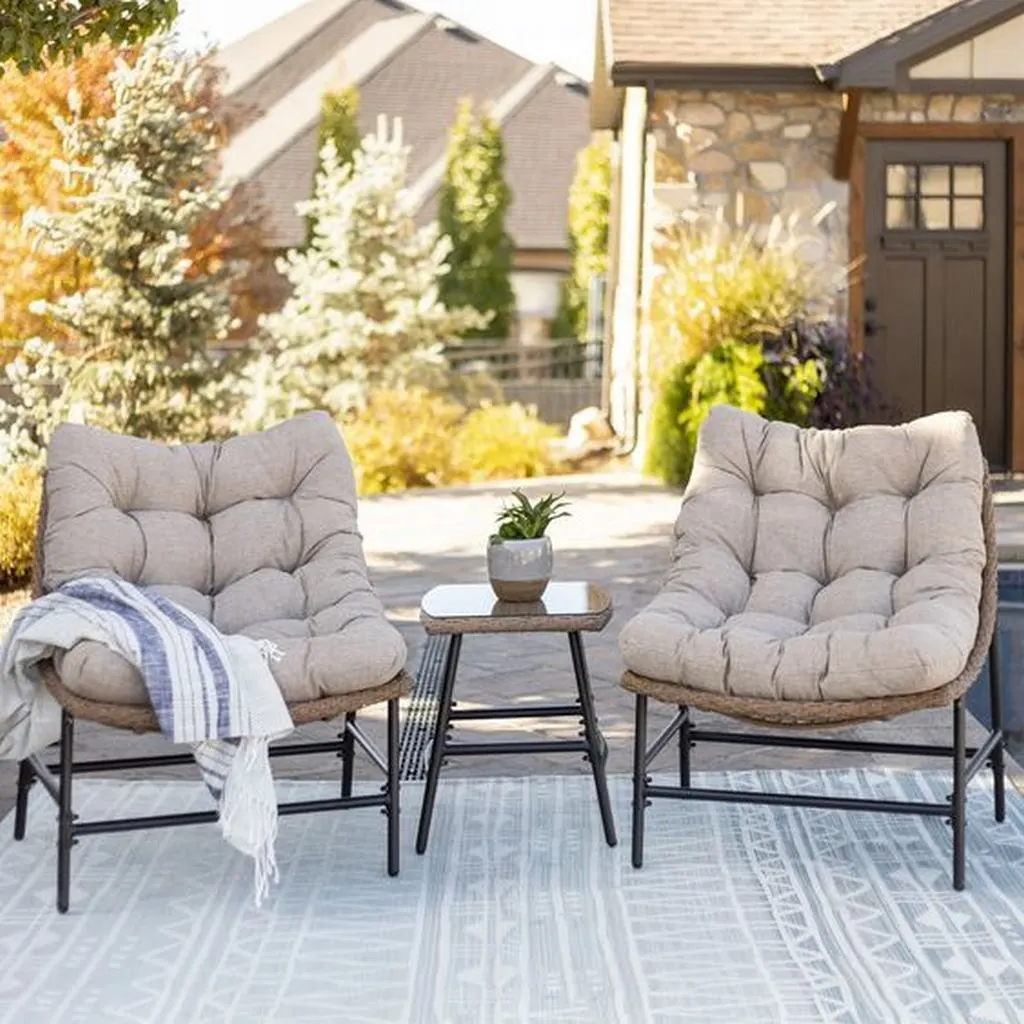 طقم اثاث خارجي راتان